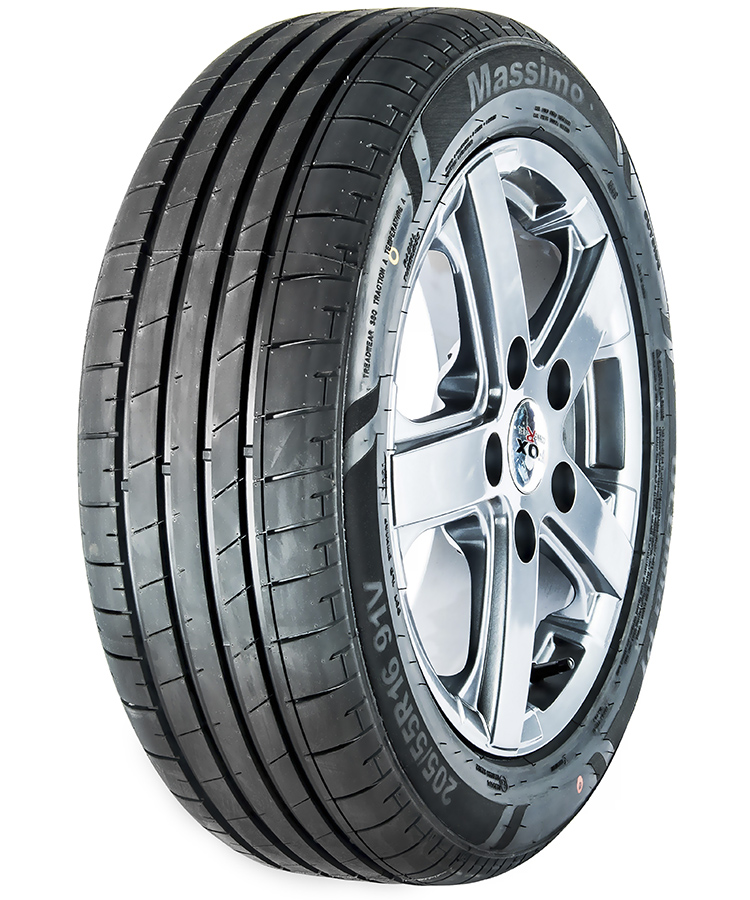 Шина с диском в сборе Massimo OTTIMA PLUS 185/65 R15 88H + Magnetto 15009 AM Black 4*100 6xR15 ET50 DIA60.1 Lada Vesta в KOLOBOX